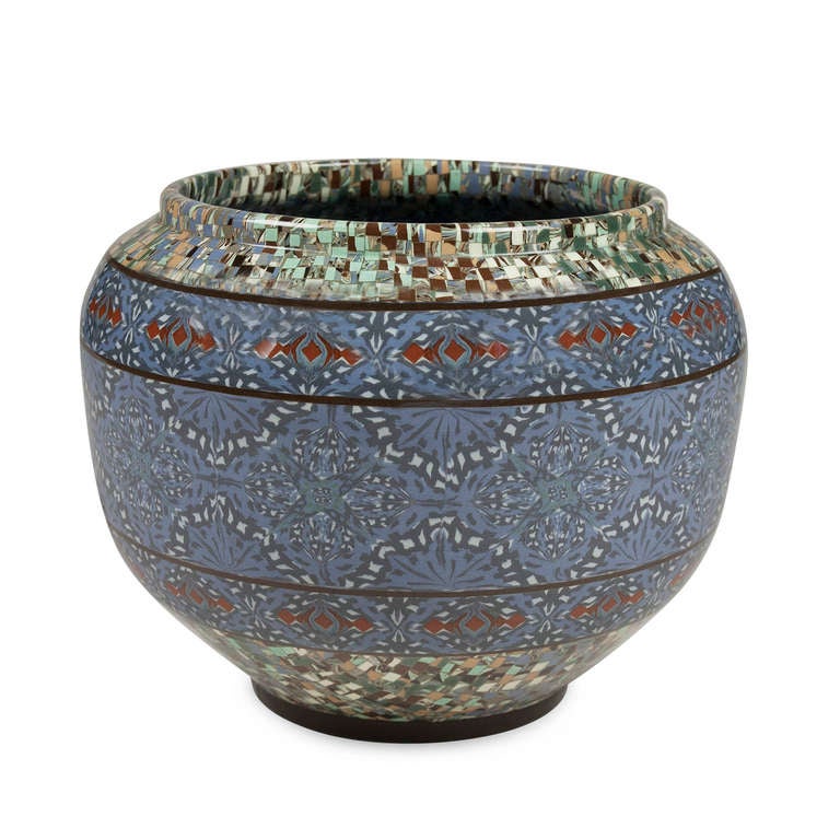 Ceramic Two Bowl Vases by Atelier Gerbino