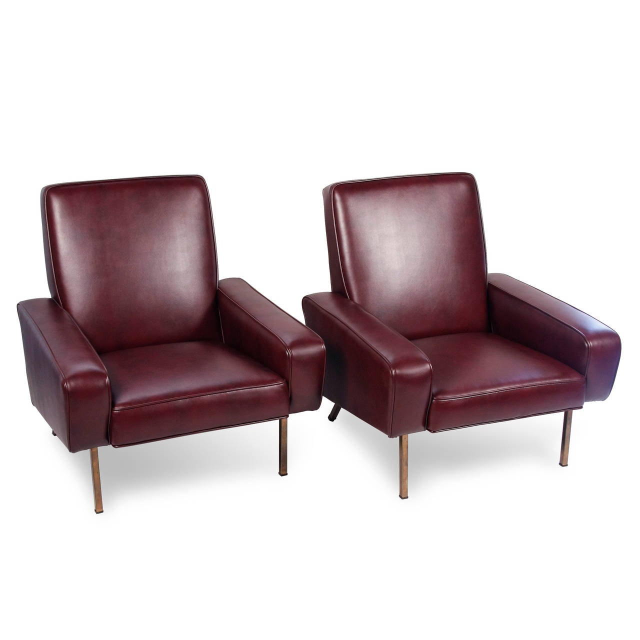 Ottone Pierre Guariche per Airborne, Coppia di poltrone