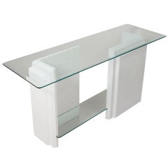 Architectural Stone Console Table