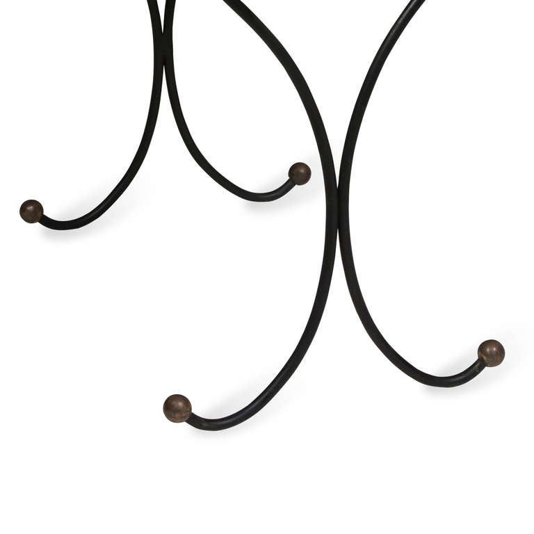 Iron Jean Royere Style Nesting Tables