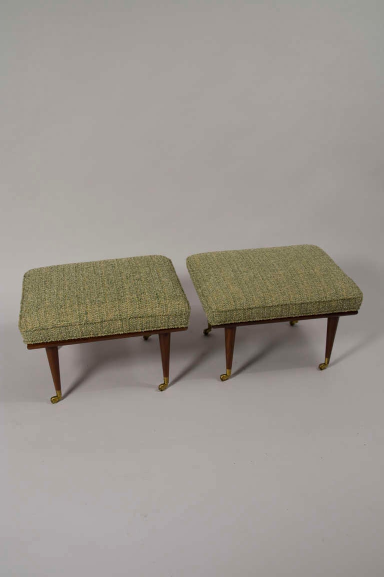 Footstools by Widdicomb In Excellent Condition In Brooklyn, NY