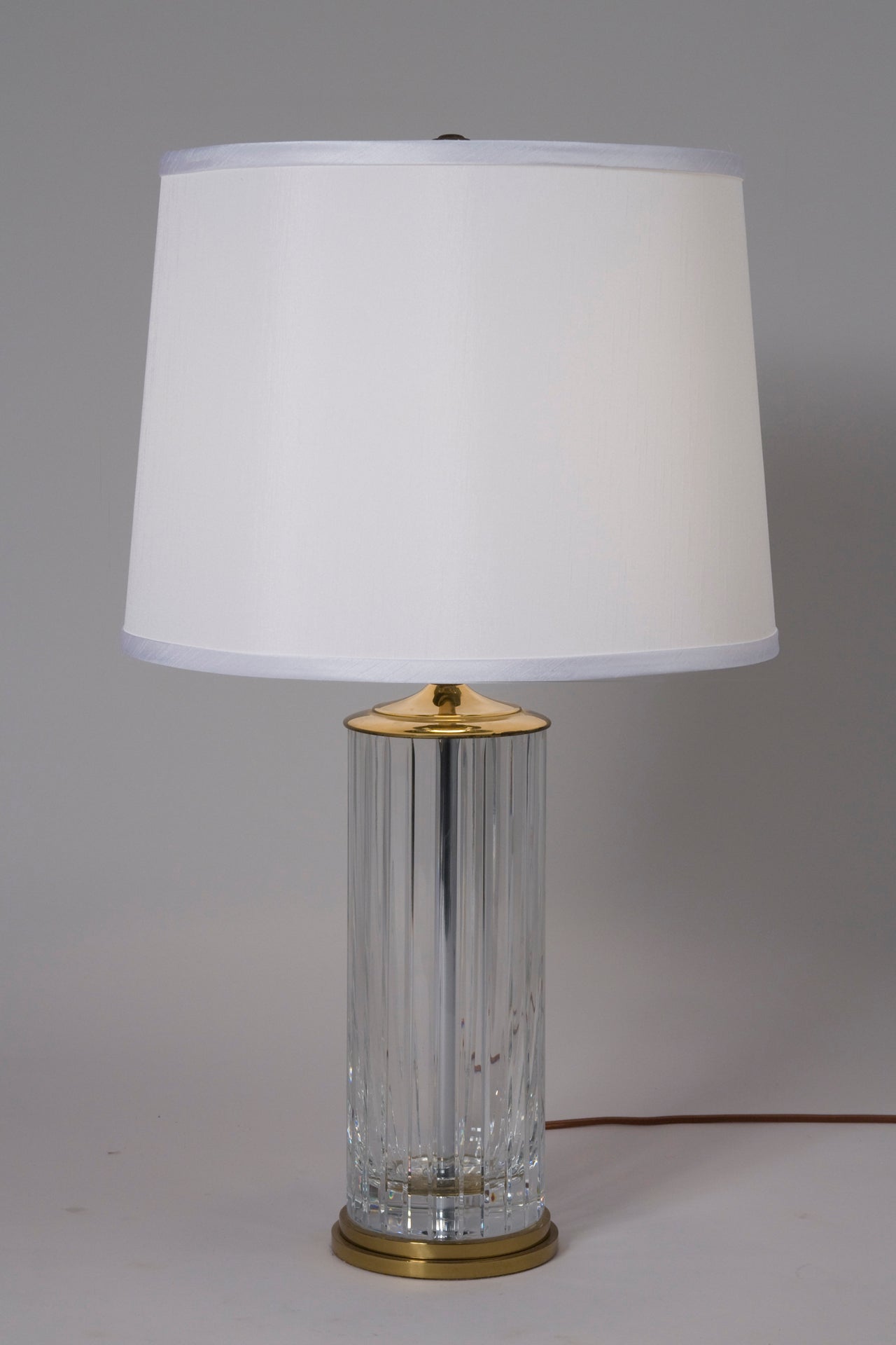 Crystal Table Lamp by Baccarat