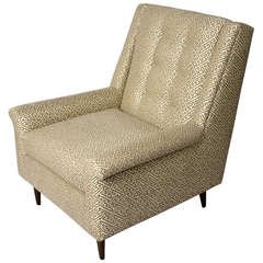 Flared Arm Lounge Chair