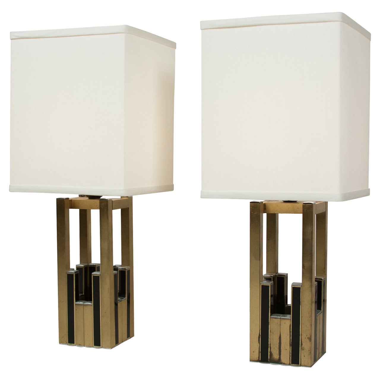 Pair of Lumica Table Lamps For Sale
