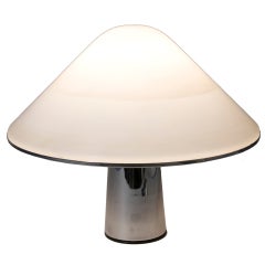 Frosted Cone Shaped Lamp by Guzzini