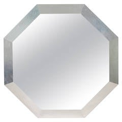 Silver Octagonal Mirror