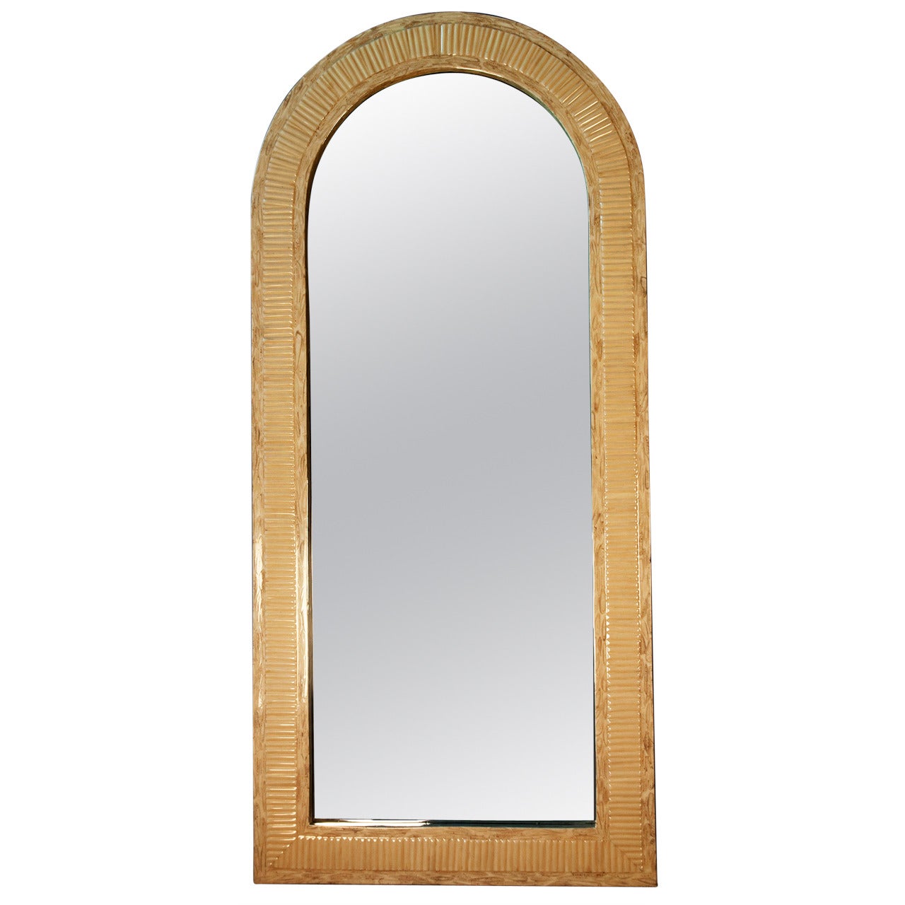 Lacquered Frame Mirror by Enrique Garcel For Sale