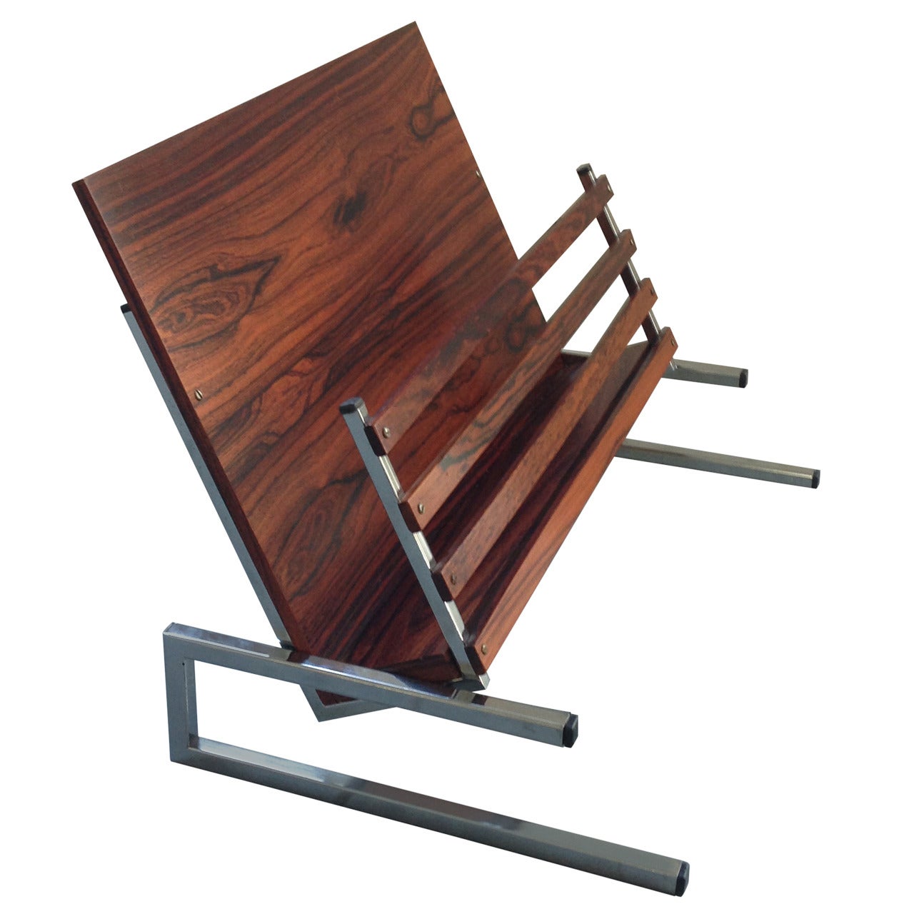 Rosewood Magazine Stand For Sale