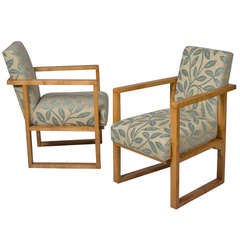 Pair of Modernist Armchairs