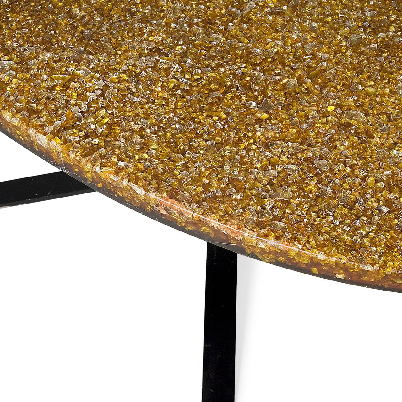 Resin Coffee Table by Pierre Giraudon In Good Condition For Sale In Brooklyn, NY