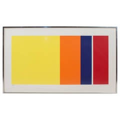 Color Block Lithograph by Jay Rosenblum