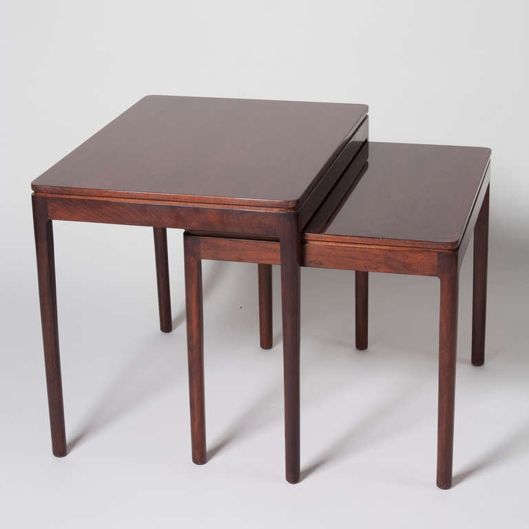 1950s Mahogany Nesting Tables