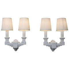 Two Arm Plaster Sconces
