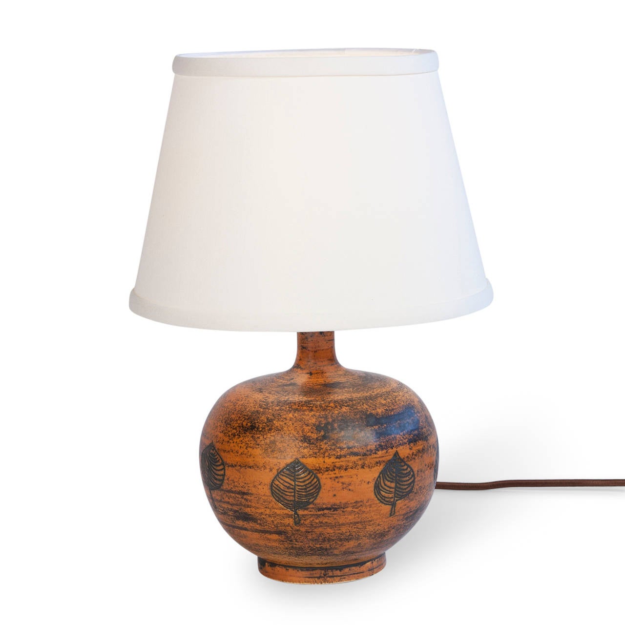 French Ceramic Lamp by Jacques Blin For Sale