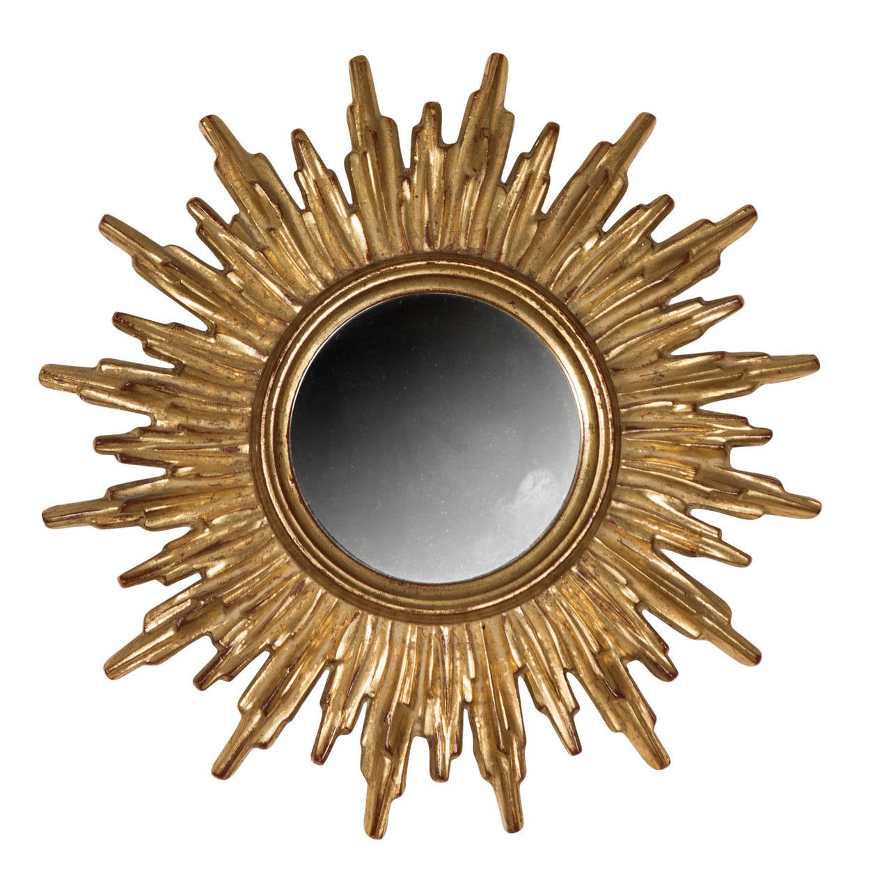 Gilt Small Sunburst Mirror