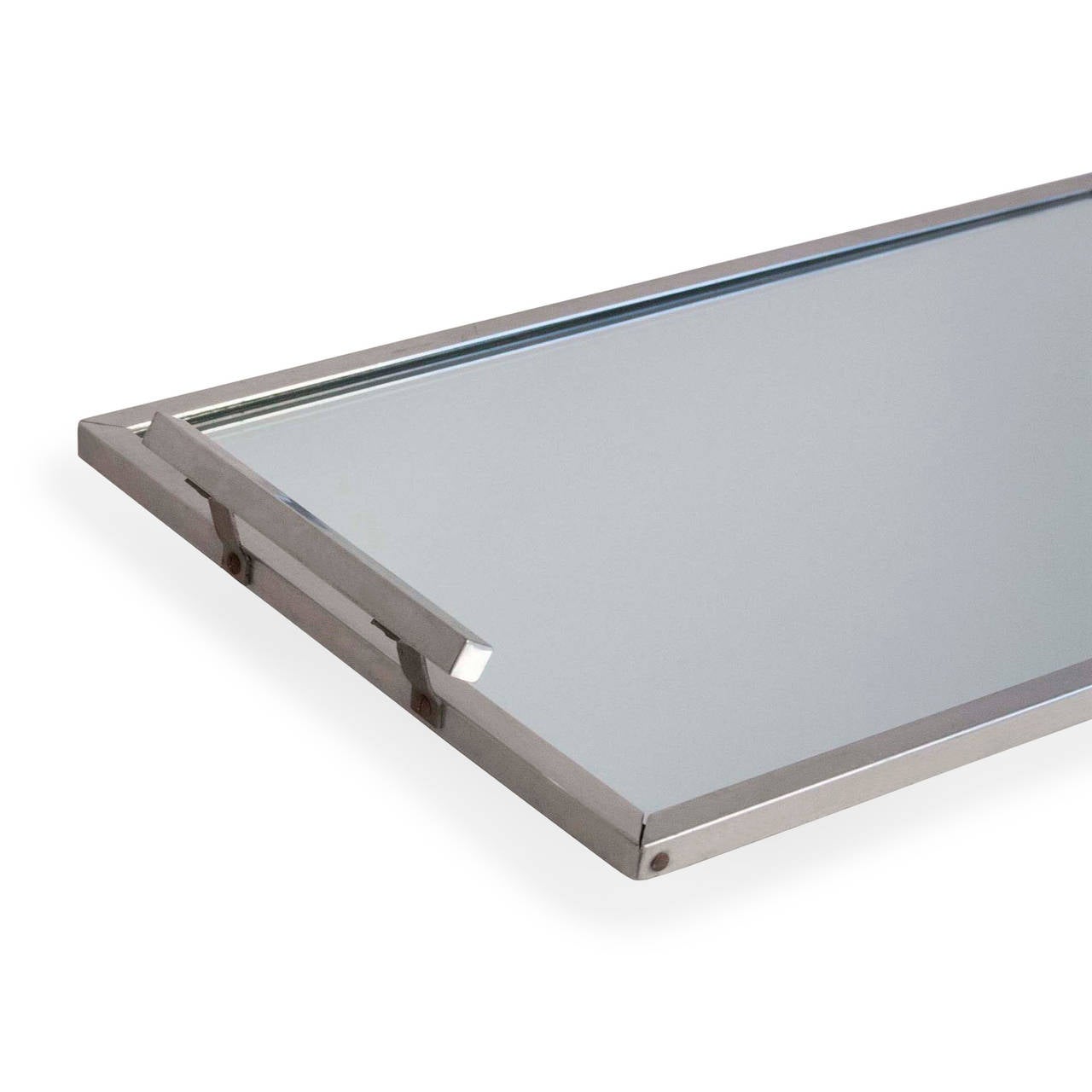 Mid-20th Century French Mirrored Serving Tray For Sale