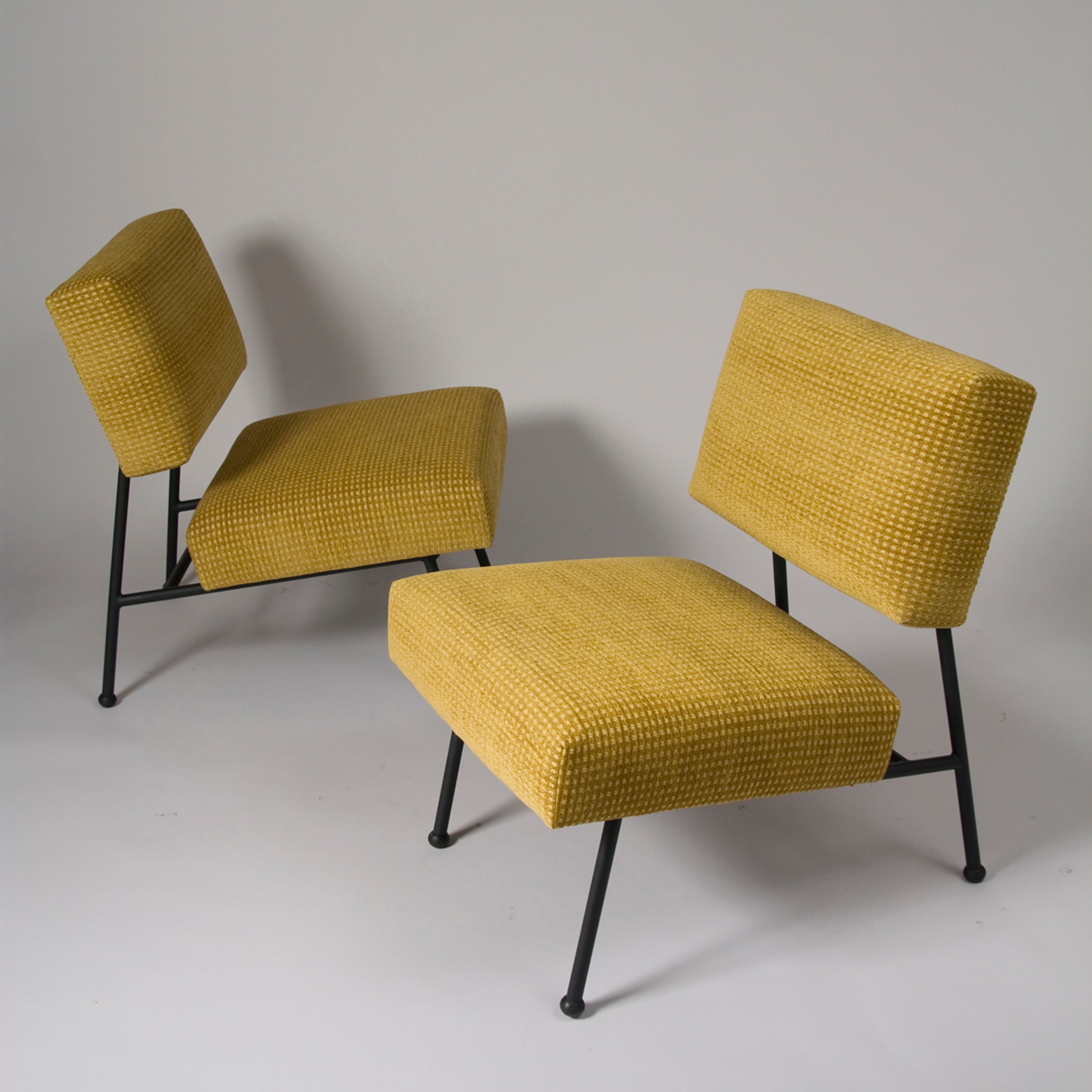 Pair of French Modern Chairs by Pierre Guariche