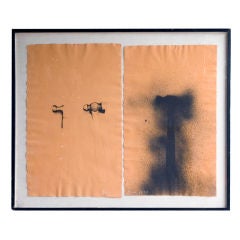 "Hammers" Lithograph Diptych by Jim Dine