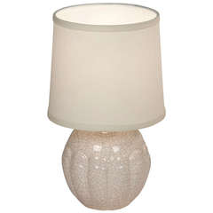 Crackle Glaze Ceramic Lamp