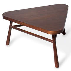Solid Mahogany Coffee Table by Robsjohn-Gibbings