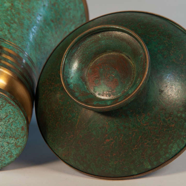 American Verdigris Bronze Objects by Carl Sorensen