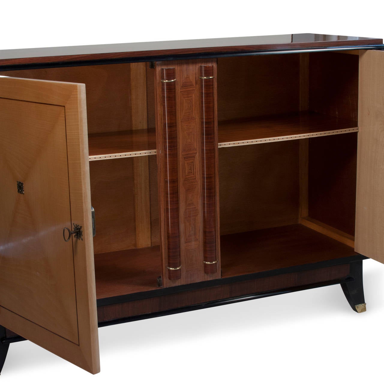 French 1940s Two-Door Cabinet 1