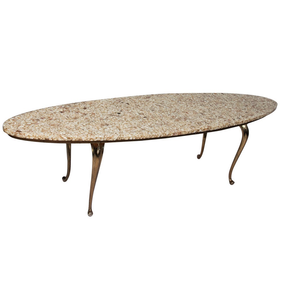 Resin Shell Coffee Table