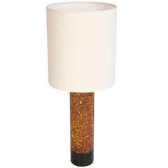 Speckled Resin Table Lamp
