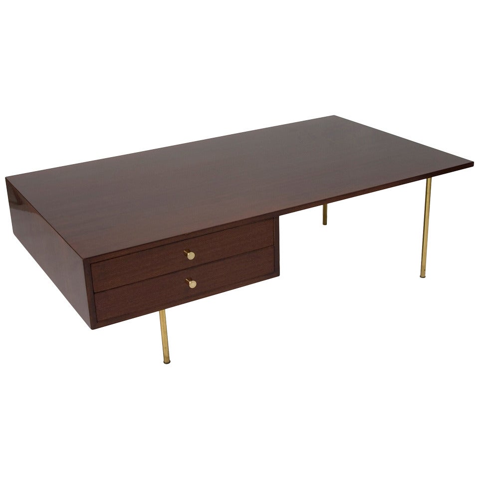 Mahogany Coffee Table by Harvey Probber