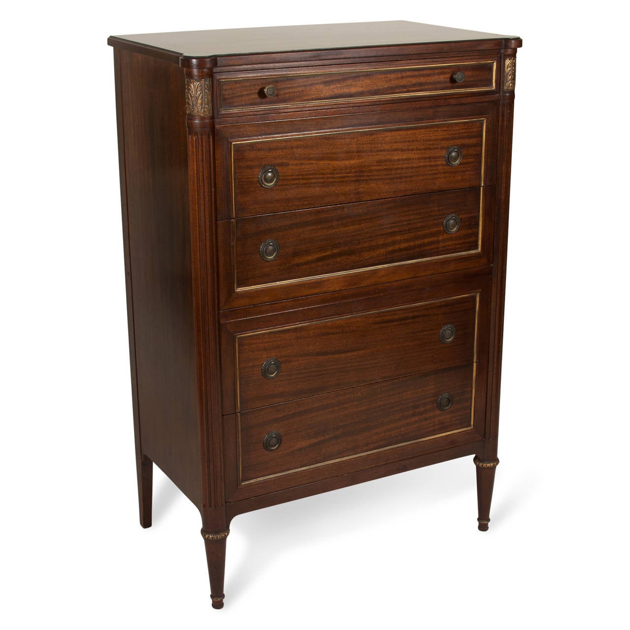 American Aesthetic Style Tall Commode For Sale
