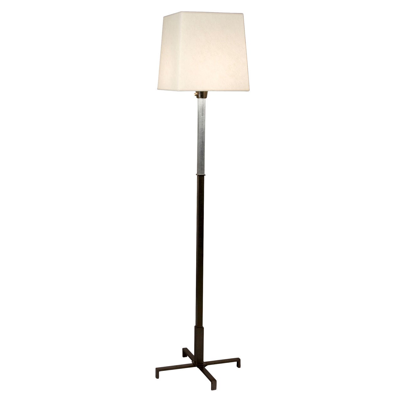 Cruciform Steel Floor Lamp