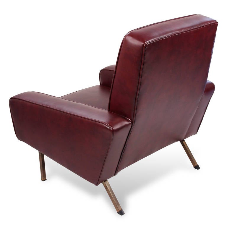 Upholstery Pair of Armchairs by Pierre Guariche for Airborne