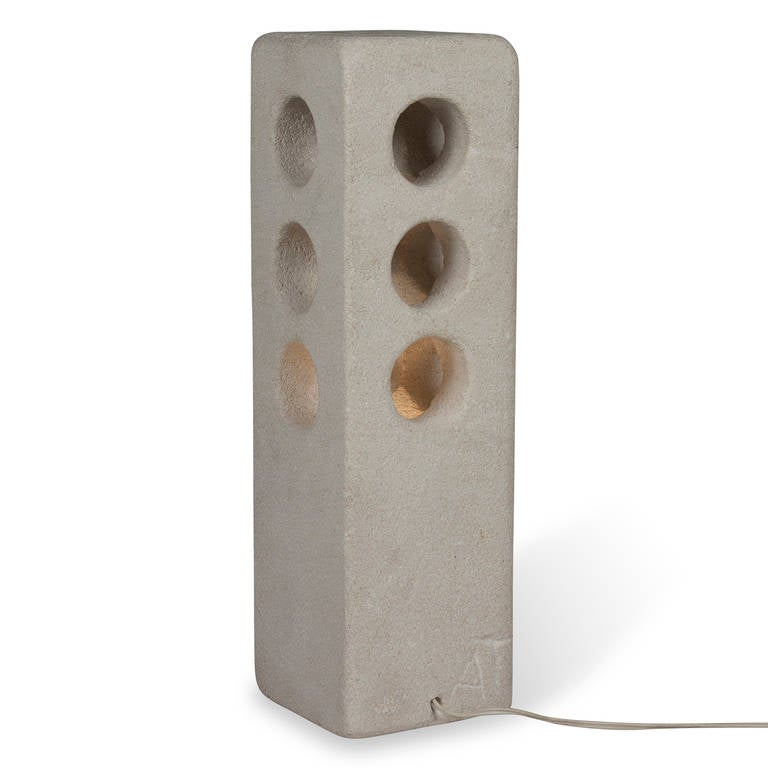 Stone Column Lamp 3