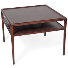 Single Walnut End Table by T.H. Robsjohn-Gibbings