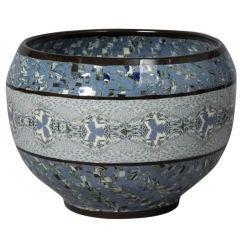 Large Mosaic Ceramic Bowl by Atelier Gerbino