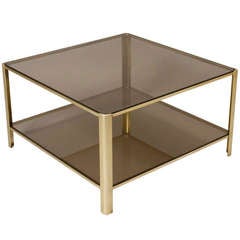 Bronze Coffee Table by Jacques Quinet