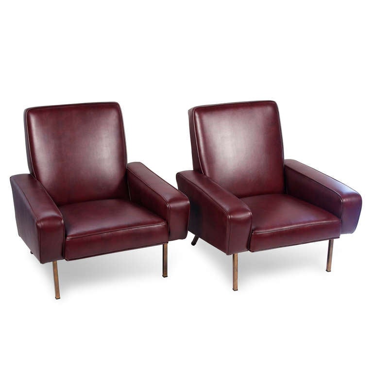 Mid-20th Century Airborne by Pierre Guariche, Pair of Armchairs