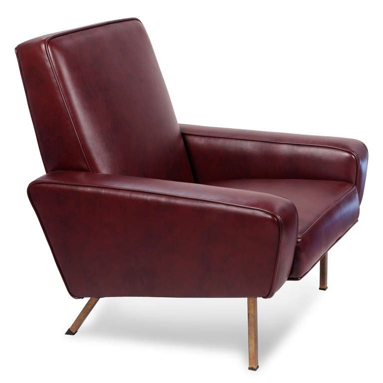 Upholstery Airborne by Pierre Guariche, Pair of Armchairs