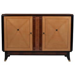 Vintage French 1940s Two Door Cabinet