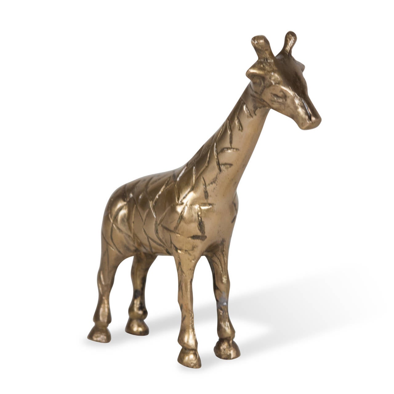American Bronze Giraffe Sculpture