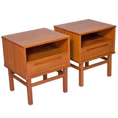 Vintage Single Drawer End or Side Tables