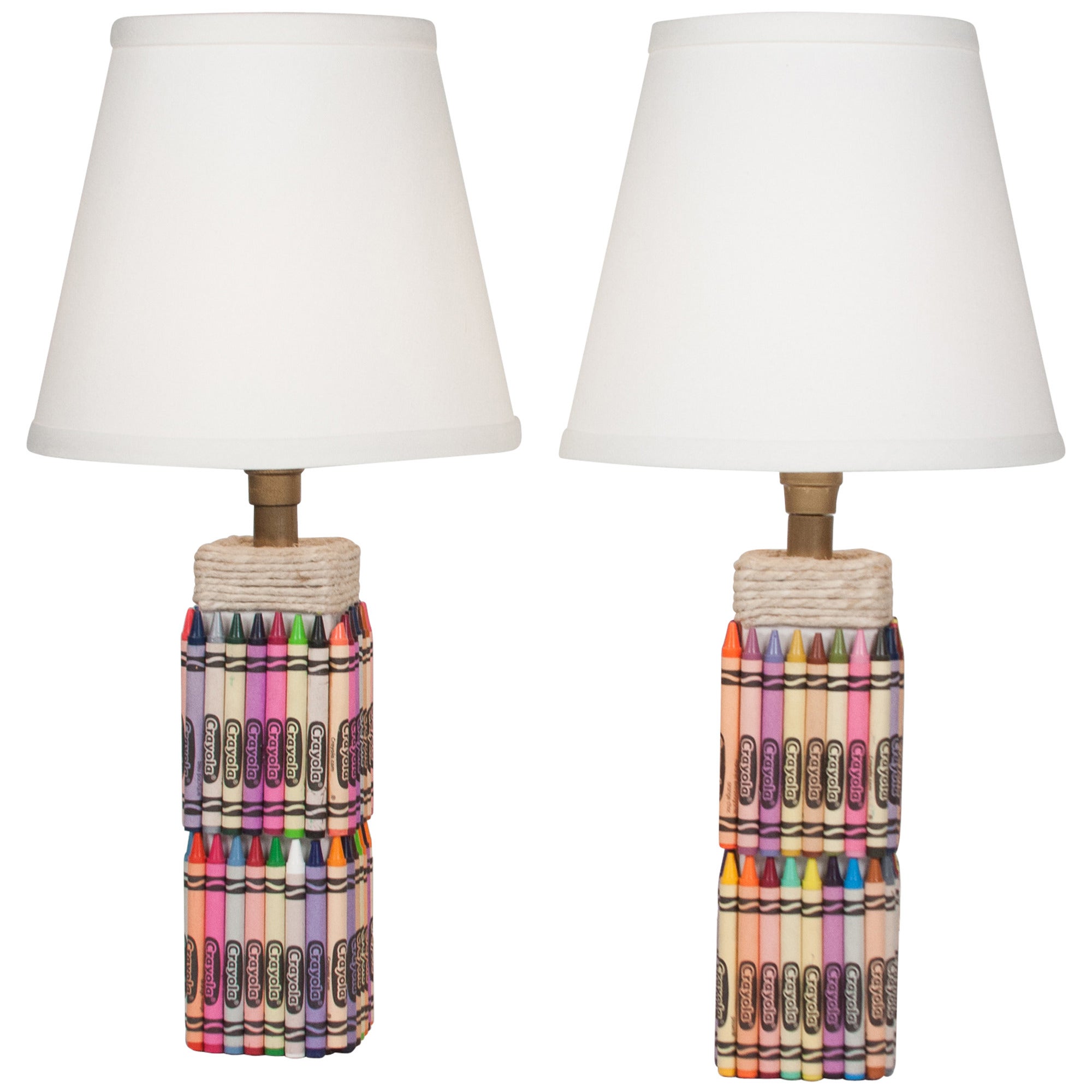 Pair of "Crayola" Table Lamps,