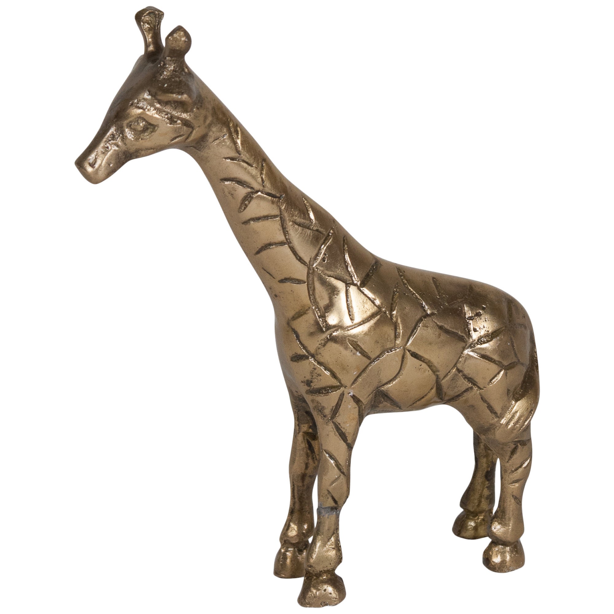 Bronze Giraffe Sculpture