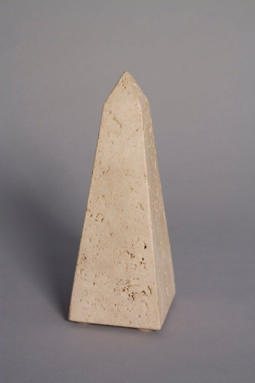 Unpolished Marble Obelisk by Raymor