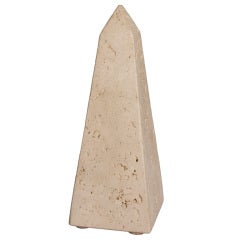 Unpolished Marble Obelisk by Raymor