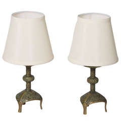 Decorative Cast Bronze Table Lamps