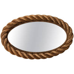 Braided Rope Wall Mirror