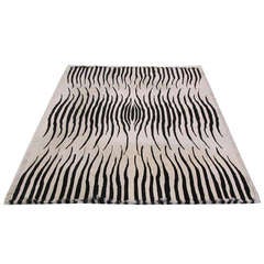 Zebra Rug by Edward Fields