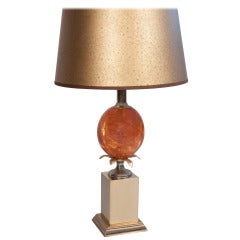 Fractured Resin Table Lamp