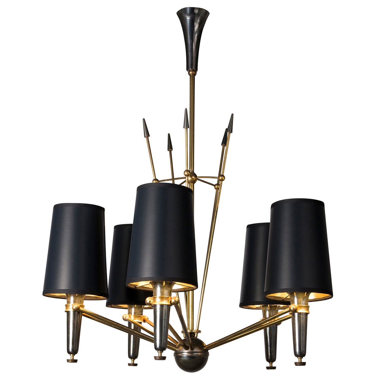 Five Arm "Arrow" Chandelier